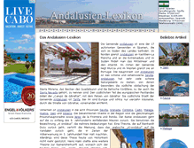 Tablet Screenshot of andalusien-lexikon.de